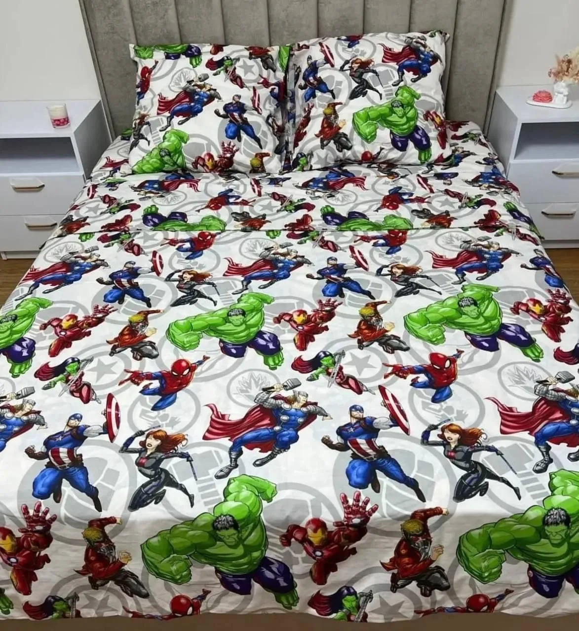 Untitled (12) Постільна білизна бязь голд люкс Marvel - Зображення 1